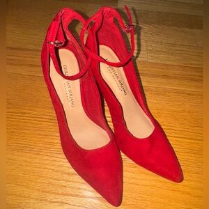 Christian Siriano Vibrant Red Heels